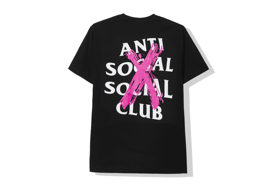 Anti Social Social Club ASSC Cancelled Black Tee