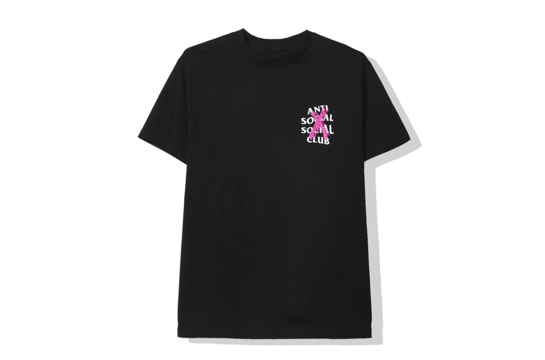 Anti Social Social Club ASSC Cancelled Black Tee