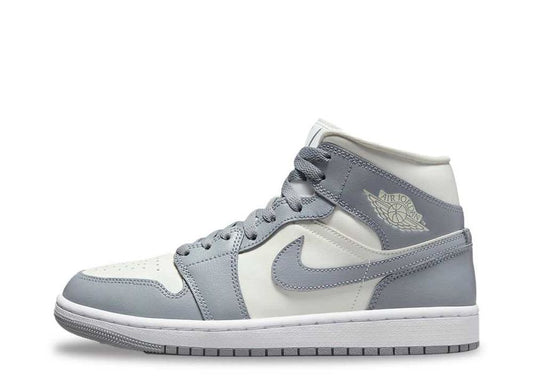 Nike WMNS Air Jordan 1 Mid "Grey/Sail"