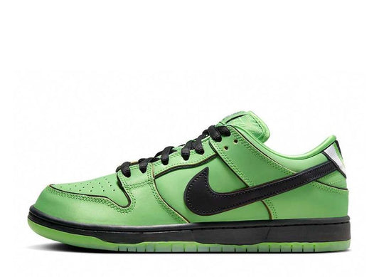 The Powerpuff Girls × Nike SB Dunk Low Pro QS "Buttercup"