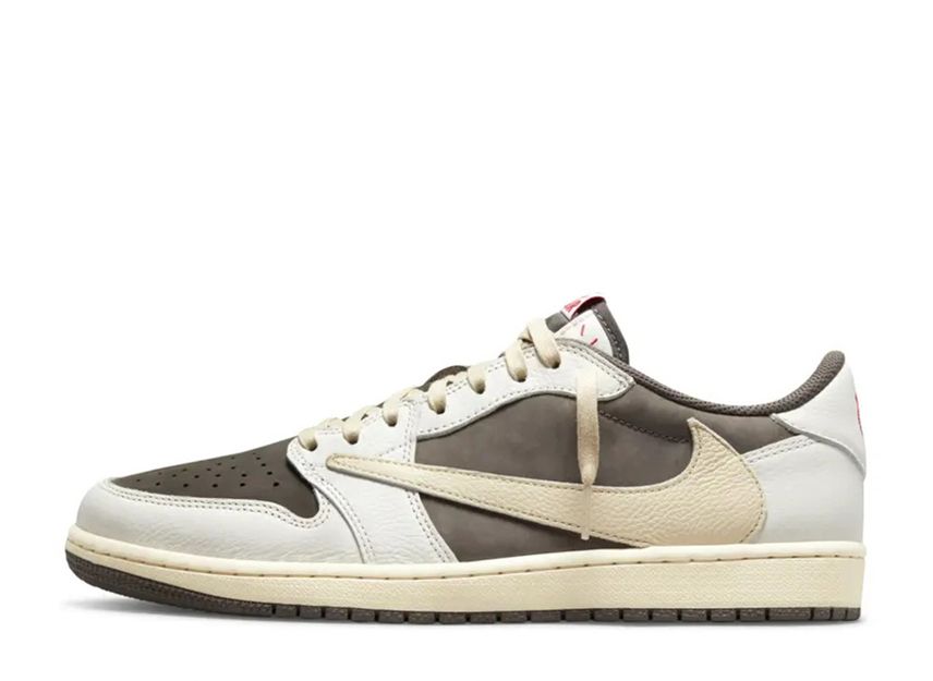 Travis Scott × Nike Air Jordan 1 Low OG SP "Reverse Mocha/Sail"